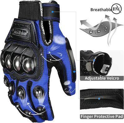 Premium Riding Full Finger Hand Gloves Mad Bike Brand_img_5
