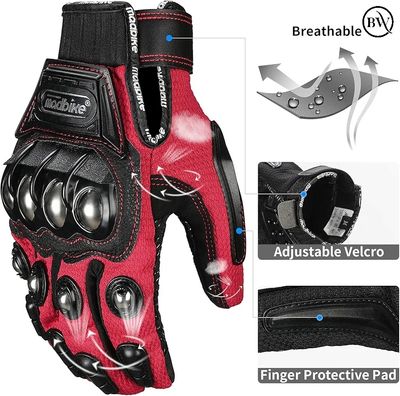 Premium Riding Full Finger Hand Gloves Mad Bike Brand_img_0