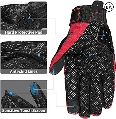 Premium Riding Full Finger Hand Gloves Mad Bike Brand_img_1