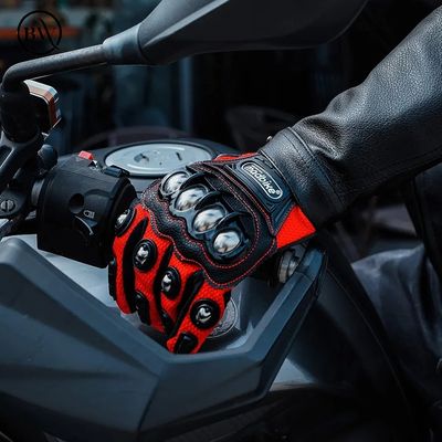 Premium Riding Full Finger Hand Gloves Mad Bike Brand_img_3