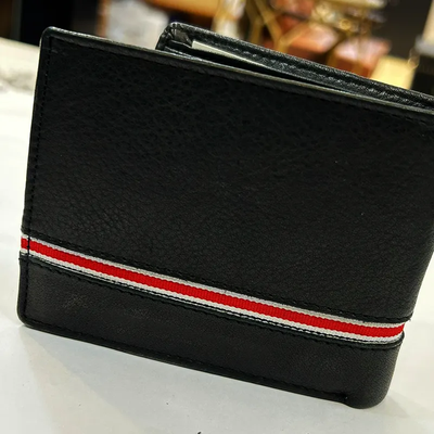 Tommy Hilfiger Central Mini Black Leather Men's Wallet One Size_img_2