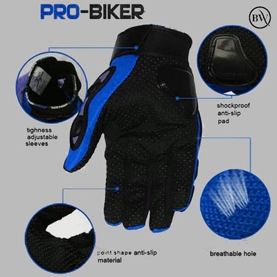 Premium Riding Full Finger Hand Gloves Pro Biker Brand_img_5