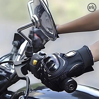 Premium Riding Full Finger Hand Gloves Pro Biker Brand_img_4