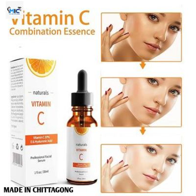 Melao Natural Vitamin C Serum For Face Organic Anti Aging Topical Facial Serum 30ml_img_1