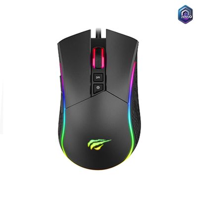Havit MS1001S RGB Backlit Programmable Gaming Mouse_img_0