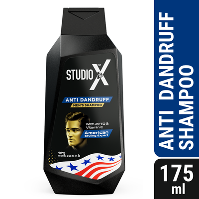 Studio X Anti Dandruff Shampoo for Men 175ml_img_0