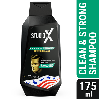 Studio X Clean & Strong Shampoo for Men 175ml (MRP: 260tk)_img_0