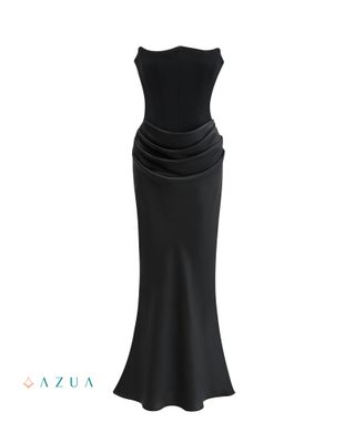 Rose Shadow Black Corset Dress_img_5