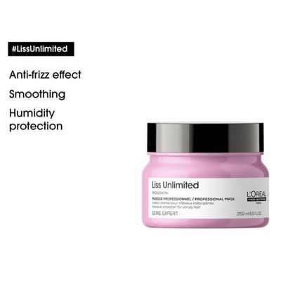 L’Oréal Professionnel Liss Unlimited Hair Mask with ProKeratin – 250ml_img_1