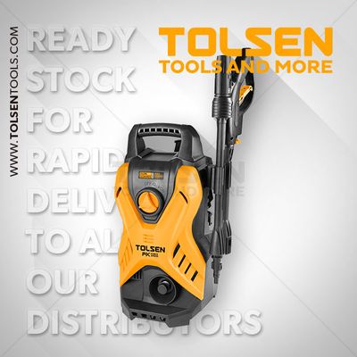 TOLSEN 1400W High Pressure Washer, 105Bar (1500psi), Car Washer, Bike Washer; Model 79588_img_2