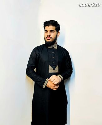 Buy Men's Exclusive Embroidery Panjabi - AltQart_img_3