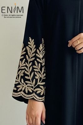 Elegant Black Abaya_img_2