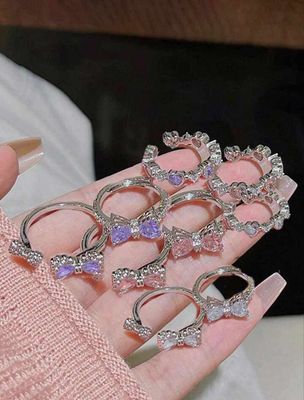3pcs Bow Finger Ring Set_img_8