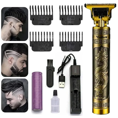 Professional Hair & Beard Trimmer - Long-Lasting Battery_img_1