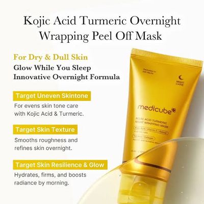 Medicube Kojic Acid Turmeric Night Wrapping Mask 75ml_img_2