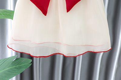 Baby Girl Ruffle Sleeve Big Bow Summer Party Dress (6 Months – 3 Years)_img_7