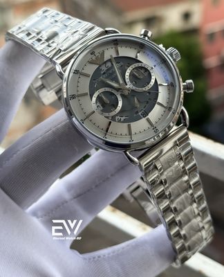 ARMANI CHAIN OVAL GLASS WHITE DIAL_img_0