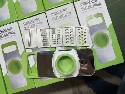 (5 set) Wholesale Vegetable Cutter & Slicer 5-in-1– Stainless Steel Multi-Blade Kitchen Tool for Slicing, Dicing, Grating & Julienne_img_2