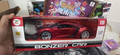 Rechargeable Remote Control Racing Car – 1:16 Scale Bonzer RC Car_img_0