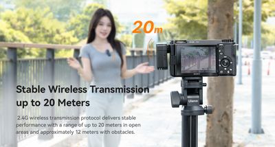MicrophoneUlanzi A100 Wireless Lavalier Microphone_img_11