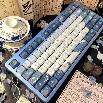 Blue Harmony QX3 (MOA) Profile Keycaps_img_2