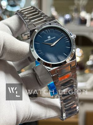 UNIVERSE POINT MINIMALISTIC ROMAN NUMERIC BLUE DIAL MENS WATCH | UP1988-2528_img_0