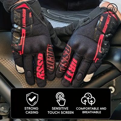 Premium Riding Full Finger Hand Gloves Rs-07_img_3