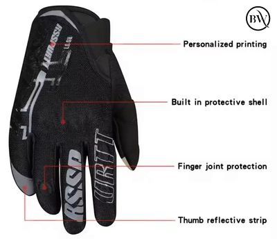 Premium Riding Full Finger Hand Gloves RS-07_img_10
