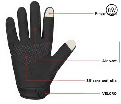 Premium Riding Full Finger Hand Gloves RS-07_img_11