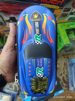 Lamborghini Car Shape Pencil Box – 3D Sports Car Pen Case for Kids (Blue)_img_1