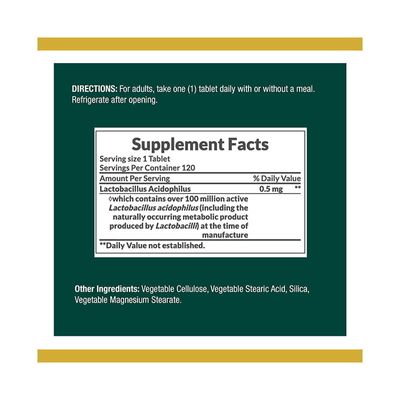 Nature’s Bounty Acidophilus Probiotic_img_1