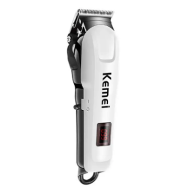 Kemei KM-809A Digital Electric Rechargeable Professional Hair Clipper Trimmer_img_2