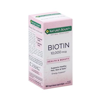 Nature’s Bounty Biotin 10000 mcg, Hair Skin and Nails_img_1