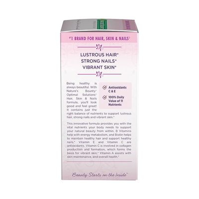 Nature’s Bounty Optimal Solutions Hair, Skin & Nails_img_1