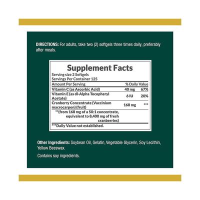 Nature’s Bounty Cranberry Herbal Health Supplement 4200mg with Vitamin C_img_1