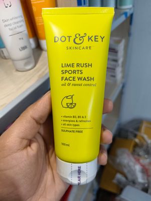 Dot & Key Lime Rush Sports Facewash 100ml_img_1
