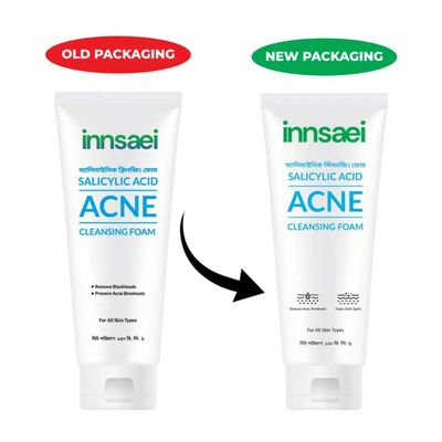 Innsaei Salicylic Acid Acne Solution Cleansing Foam – 150ml - 080167_img_3
