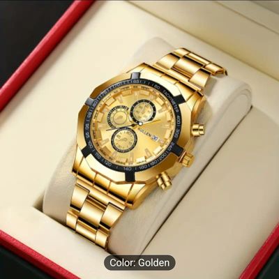 Men's Watches,Three Eye Sports Calendar Waterproof Watch_img_0