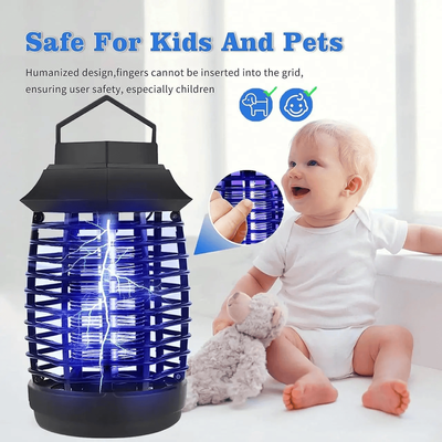 New HK-1217 Electronic Mosquito Killer with UV Light, Silent Operation, USB Power, and Easy-Clean Design for Indoor Use_img_2