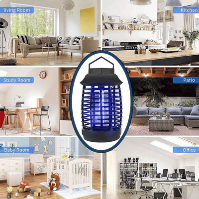 New HK-1217 Electronic Mosquito Killer with UV Light, Silent Operation, USB Power, and Easy-Clean Design for Indoor Use_img_3