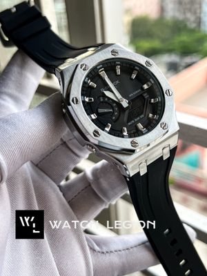 GSHOCK GMA 2100 AAA BLACK BELT SILVER BODY_img_0