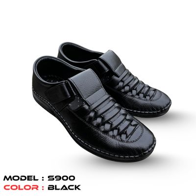 S900 Leather Black Shoes_img_0