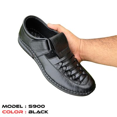 S900 Leather Black Shoes_img_2