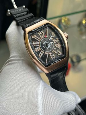 Franck Muller Non Chrono Simple Black Belt RoseGold Case_img_0