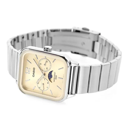 Casio Enticer Moon Phase Champagne Dial Men's Watch- MTP-M305D-9AV_img_7