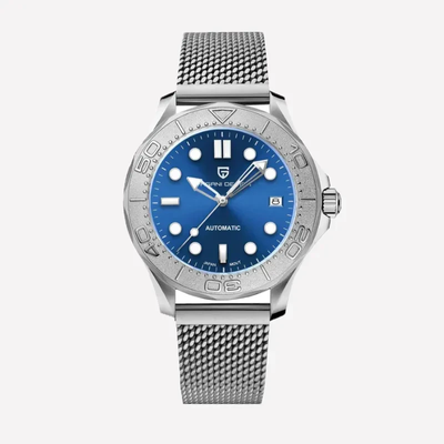 Pagani Design Automatic Mesh Strap Men's Watch- PD-1818_img_0