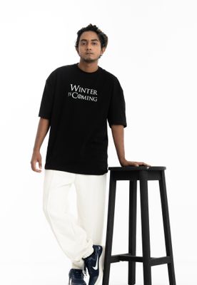 Drop Shoulder T-Shirt : Winter is Coming_img_1