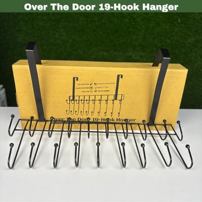 Over The Door 19 Hook Hanger_img_0