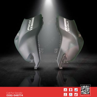 Tanky box (3D-Mat Black) for Yamaha FZS V3 bike._img_0