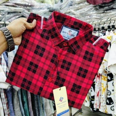 Shy-Looks Cotton Check Shirt_img_14